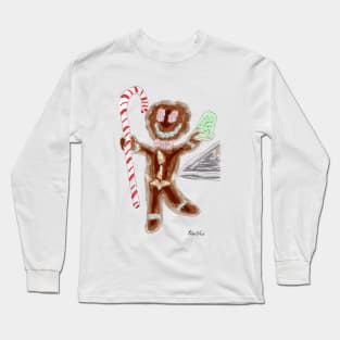 Gingerbread Man, Fresh Out of the Pan! Long Sleeve T-Shirt